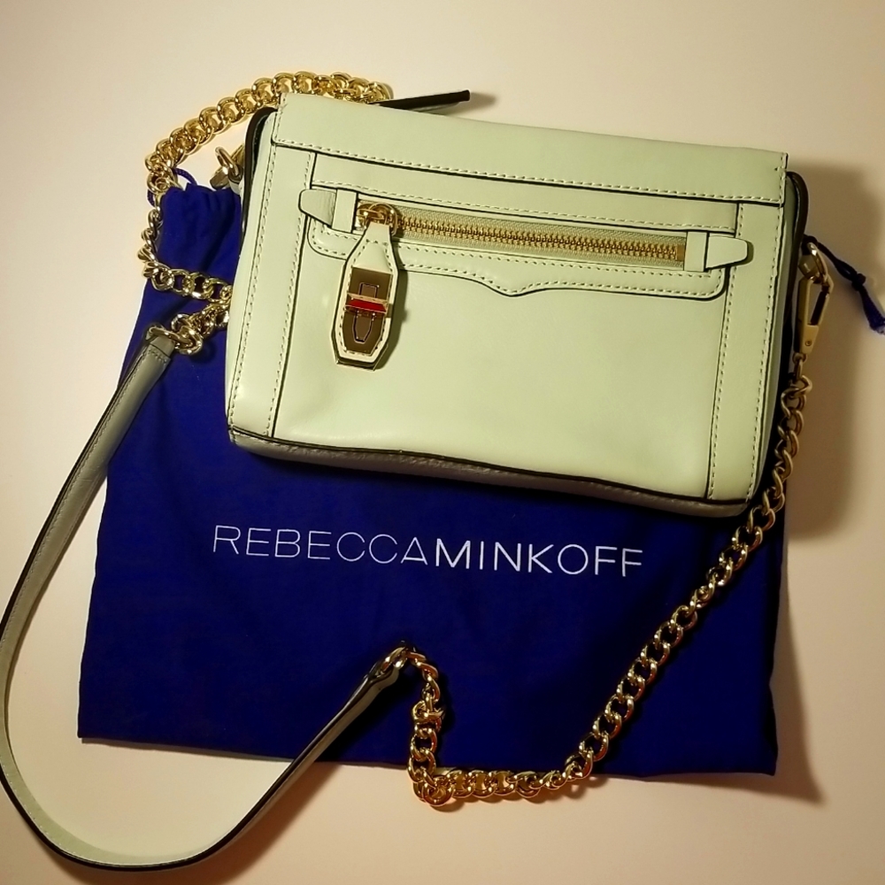 Rebecca Minkoff Mini Crosby (Mint Green)